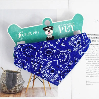 Adjustable Pet Dog Triangular Bandage Puppy Cat Scarf Bandana Collar Bibs Cat Neck Decor Dogs Cats Pets Accessories