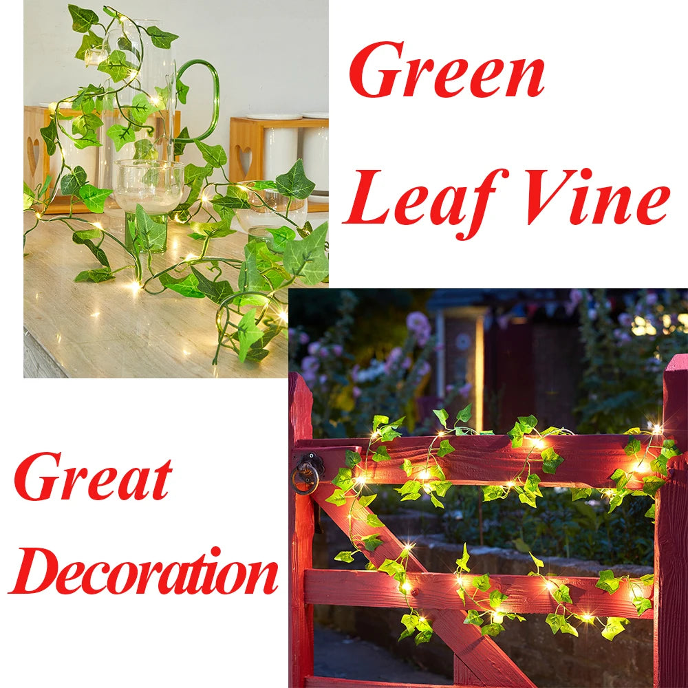 Solar Garden Lights Outdoor Garland Led Outdoors Street Lamp Wall Lamp Party Indoor Out door Decoration Maple Leaf Waterproof