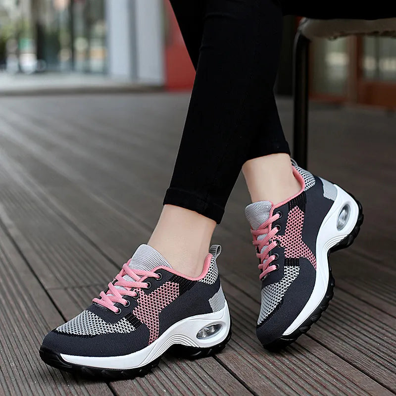 Women Sneaker Woman Fashion Casual Women Sneakers Soft Women Vulcanize Mesh Sneakers Sneakers Tenis Feminino Sneakers Shoes