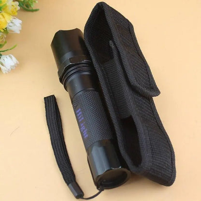 Nylon Waist Belt Hunting Bags Tactical Military 360 Degrees Rotatable Flashlight Pouch Outdoor Hunting Camping Hiking Multitool