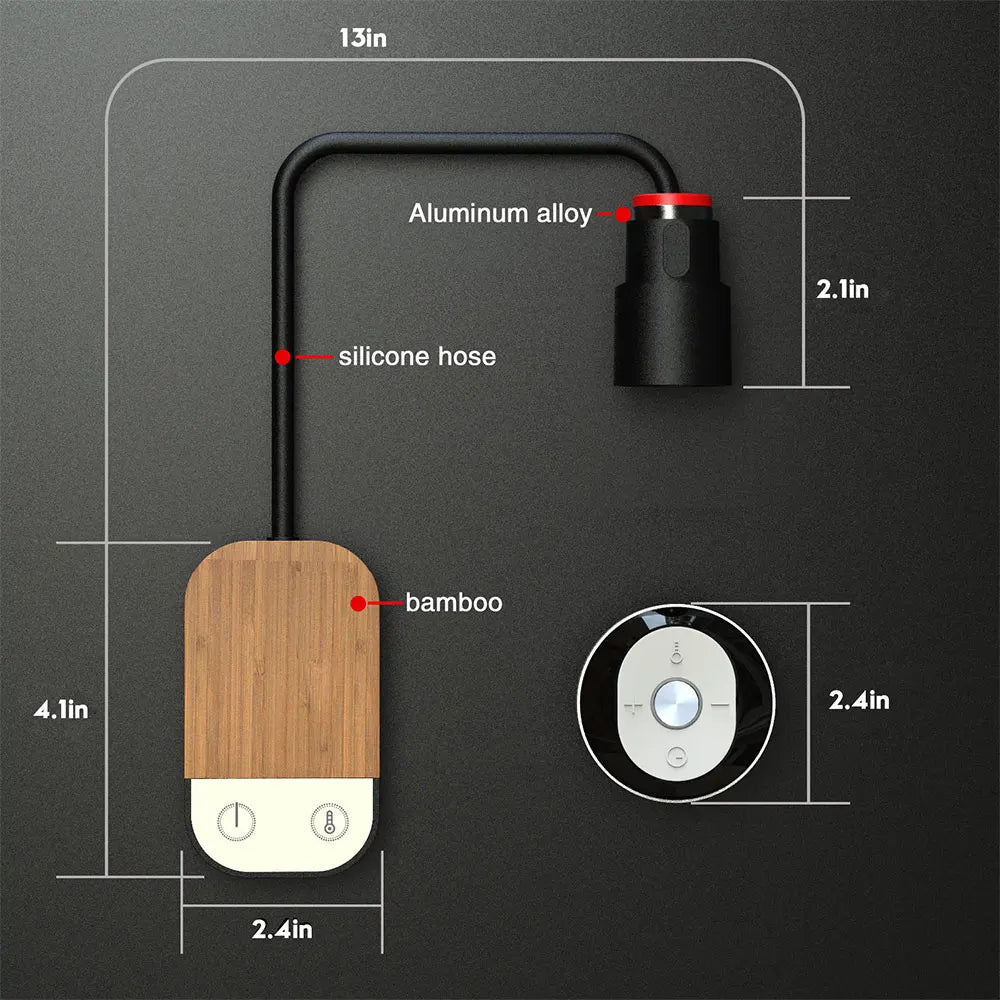 LED Bedside Table Lamp , Eye Protection Magnetic Suction Night Light Multifunctional Wall Lamp Student Dormitory for Study/Read