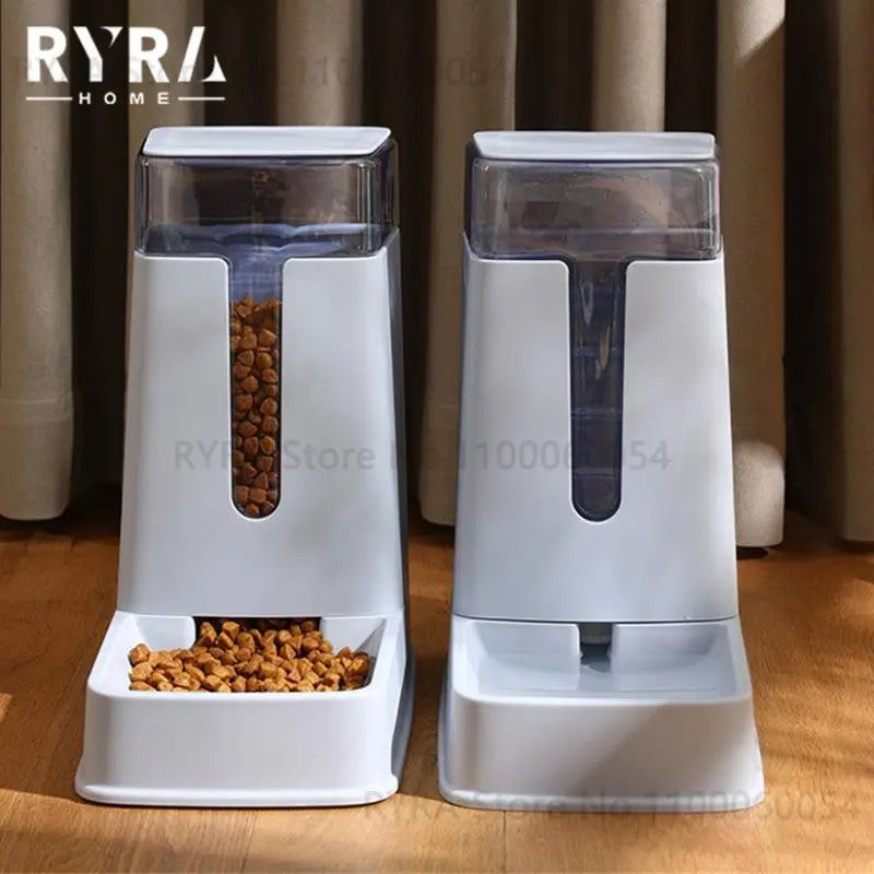 Pet Bowl Automatic Feeder Water Dispenser Dog Bowl Cat Bowl Pet Supplies Feeding Water Dispenser Dog Cat Accessories Pet Feeder