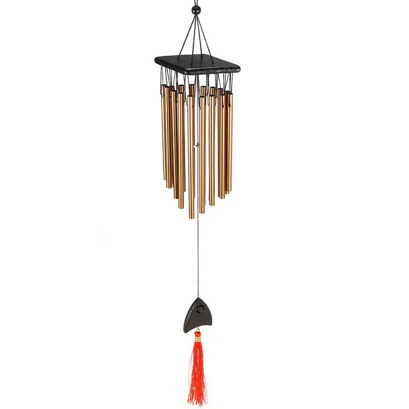 creative 16 Tubes Windchime Large Bells Wind Chimes Chapel Home Decor for Garden Outdoor Decoration Decor Gifts home decor