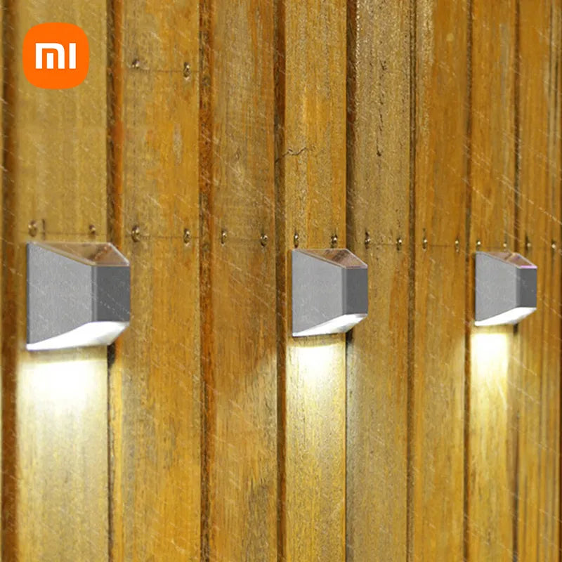 Xiaomi Solar Lamp Path Deck Outdoor Garden LED Lights Waterproof Balcony Lighting Decoration For Stair Fence Solar Light Outdoor