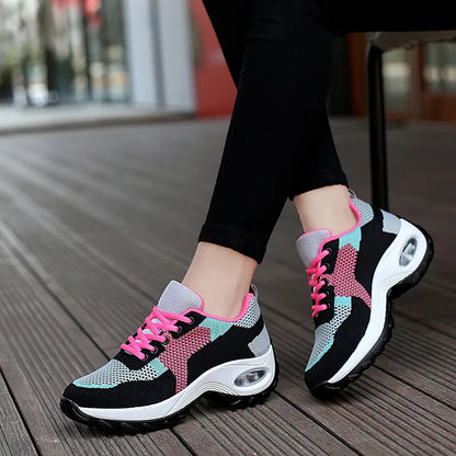 Women Sneaker Woman Fashion Casual Women Sneakers Soft Women Vulcanize Mesh Sneakers Sneakers Tenis Feminino Sneakers Shoes