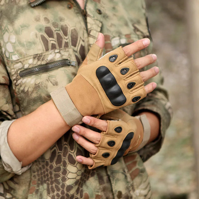 Outdoor Sports Motorcycle Army Fan Gloves Outdoor Tactical Gloves Cycling Gloves Sport Military Training Non-slip Fitness Glove