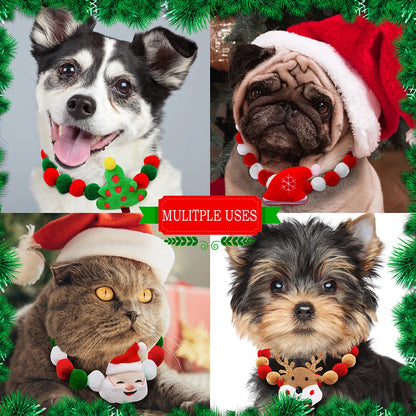 1PC Christmas Decorate Creative Pet Bowtie Dog Bow Tie Puppy Bow Ties Red Collar Dog for Small Dogs Supplies Pet Accessories